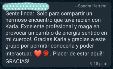 Testimonio Sandra Herrera